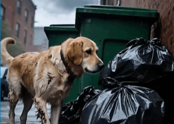 Poor Stray Dog Found an Abandoned Baby in Garbage Bag Luckily It Met Kind-heart Girl Family BiBi_part2