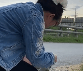 little cat was lying motionless in front of my house. My mother w…_part2