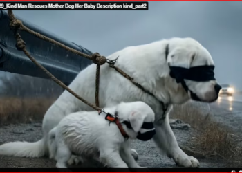 V1212029_Kind Man Rescues Mother Dog Her Baby Description kind_part2